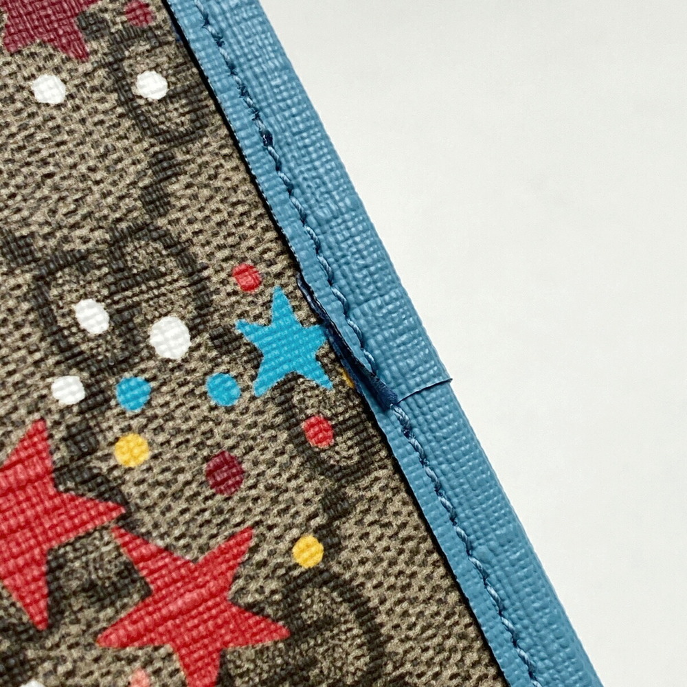 Gucci GG tote bag Star Supreme handbag canvas brown blue multicolor - Picture 4 of 7